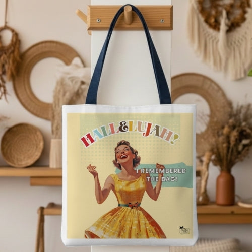 Hallelujah Retro Tote Bag
