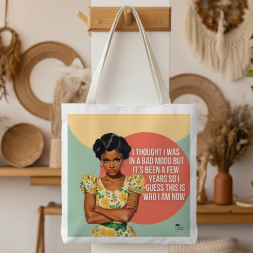 Who I am Retro Tote Bag