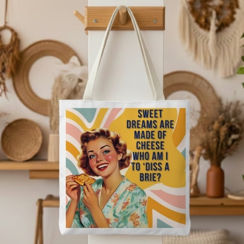 Sweet Dreams Retro Tote Bag