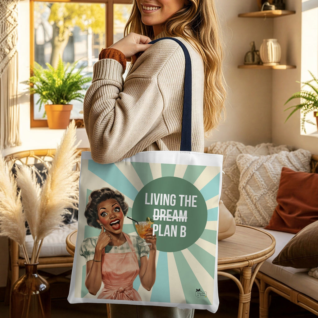 Plan B Retro Tote Bag