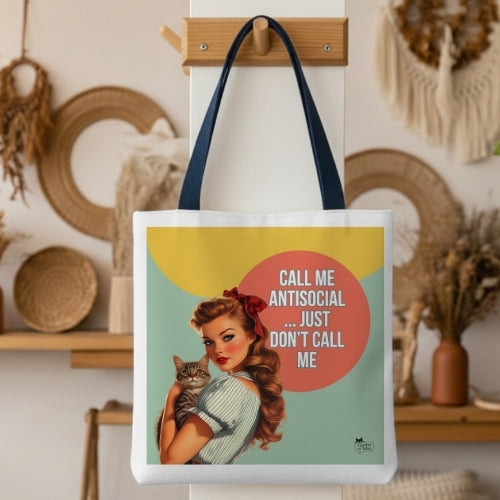 Don't Call Me Retro Tote Bag