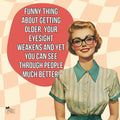 Weak Eyesight Retro Tote Bag