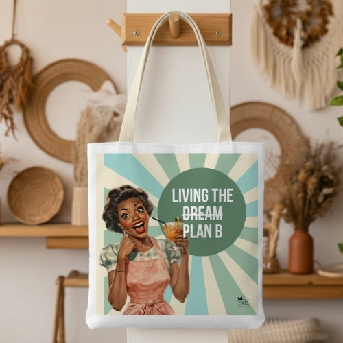 Plan B Retro Tote Bag