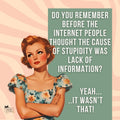Lack of Information Retro Tote Bag
