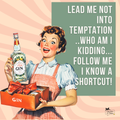 Temptation Retro Tote Bag