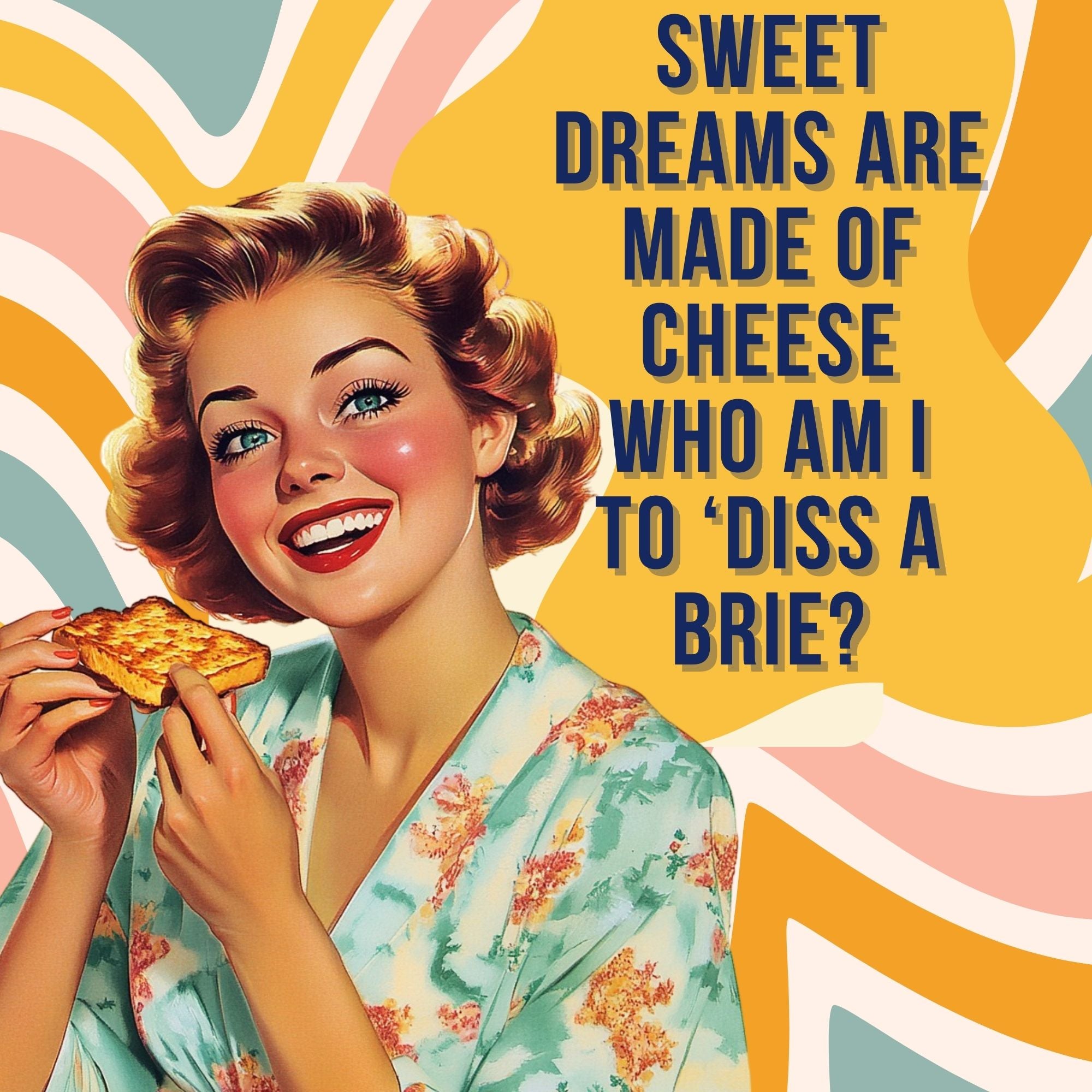 Sweet Dreams Retro Tote Bag