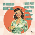 Nice Try Retro Tote Bag