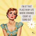 Errands Retro Tote Bag