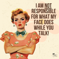 Not Responsible Retro Tote Bag
