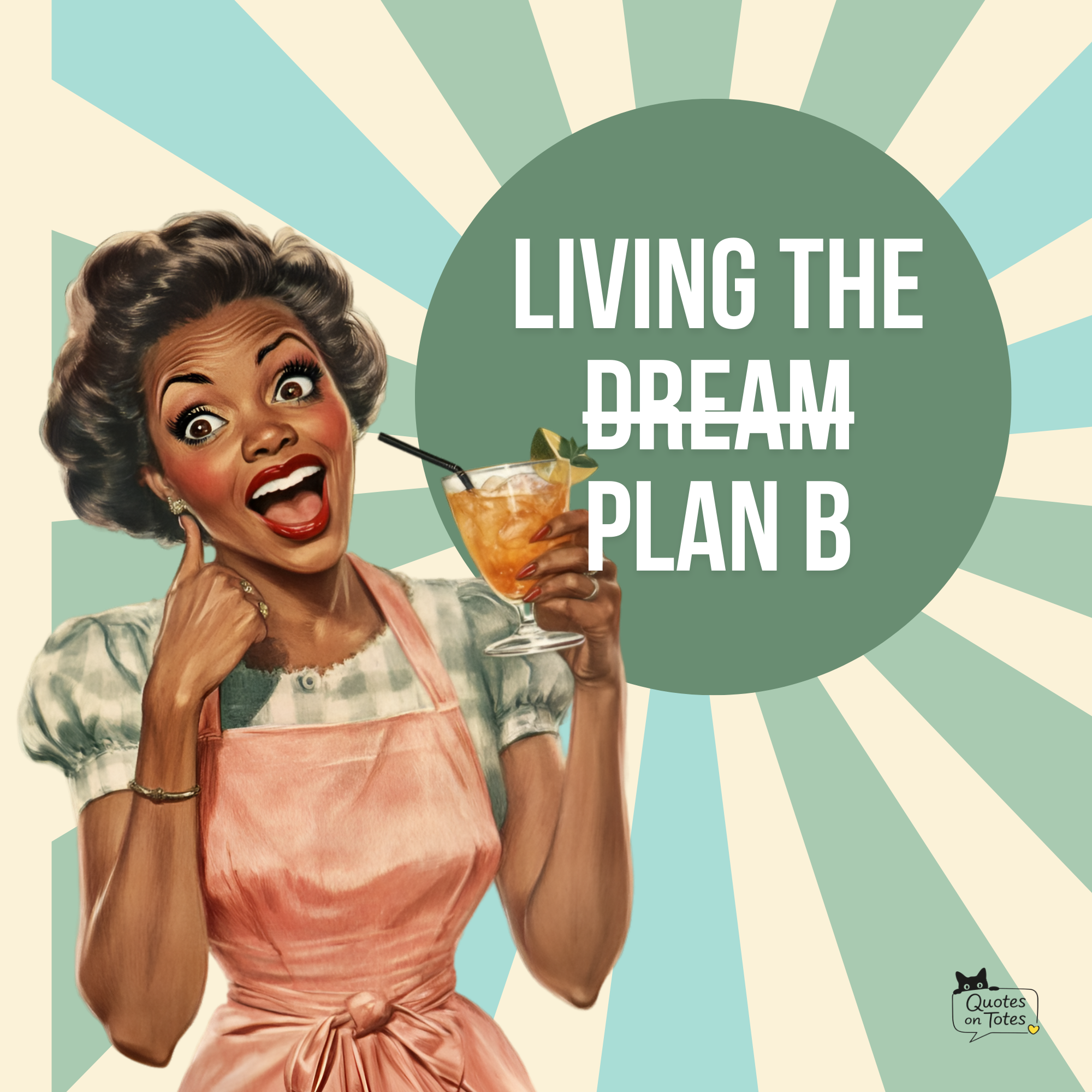 Plan B Retro Tote Bag