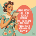 Recipes and Sci-Fi Retro Tote Bag