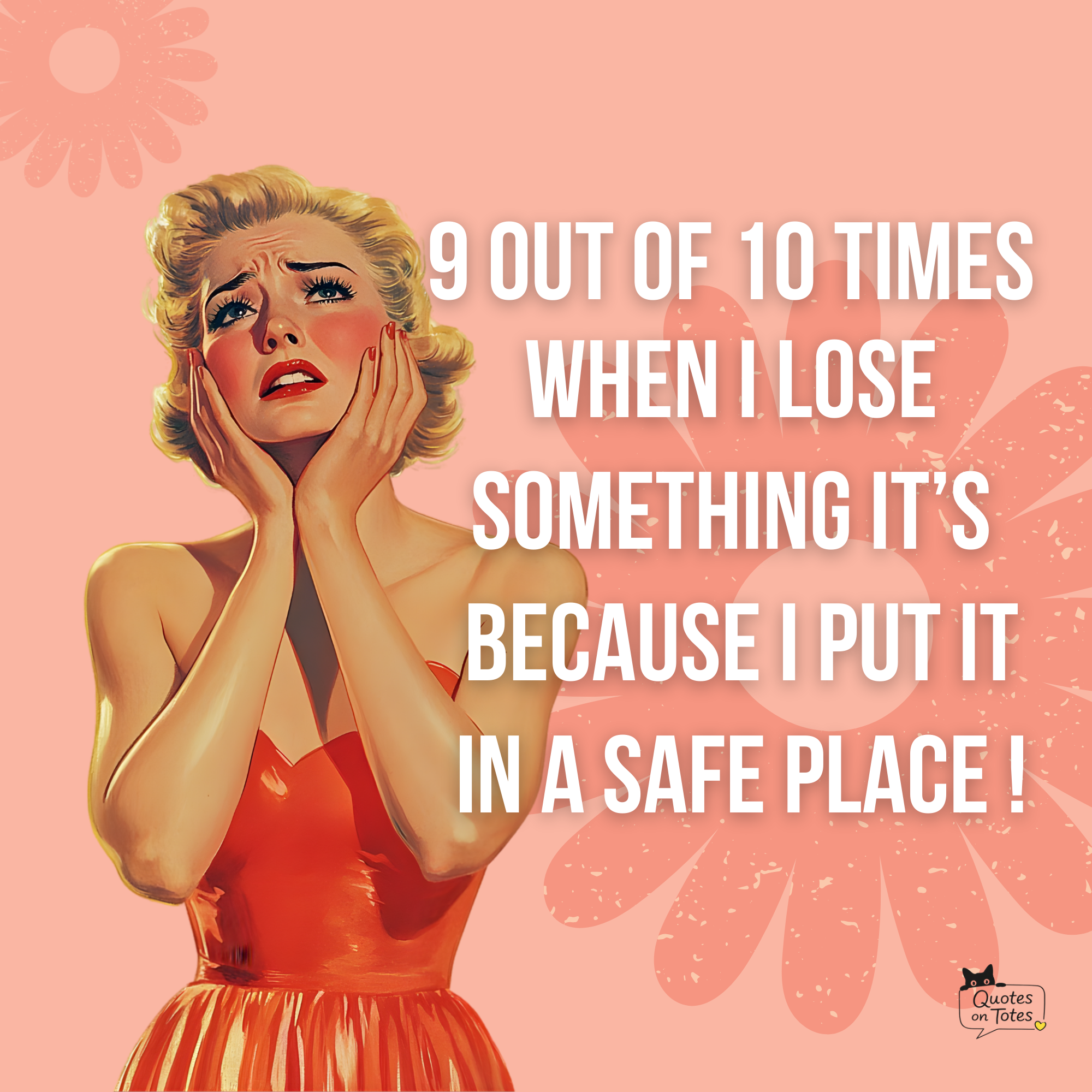 Safe Place Retro Tote Bag