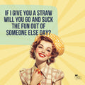 Suck The Fun Retro Tote Bag