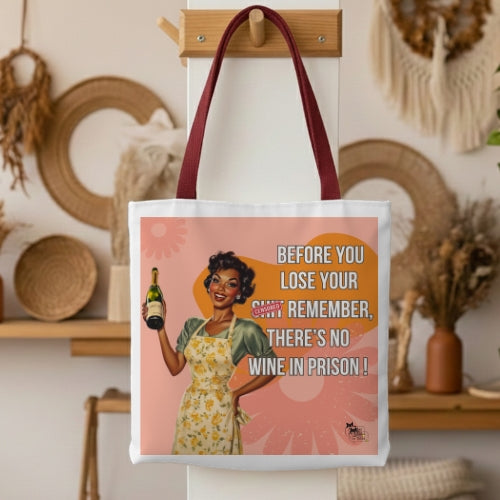 Prison Retro Tote Bag