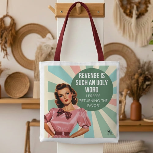 Revenge Retro Tote Bag
