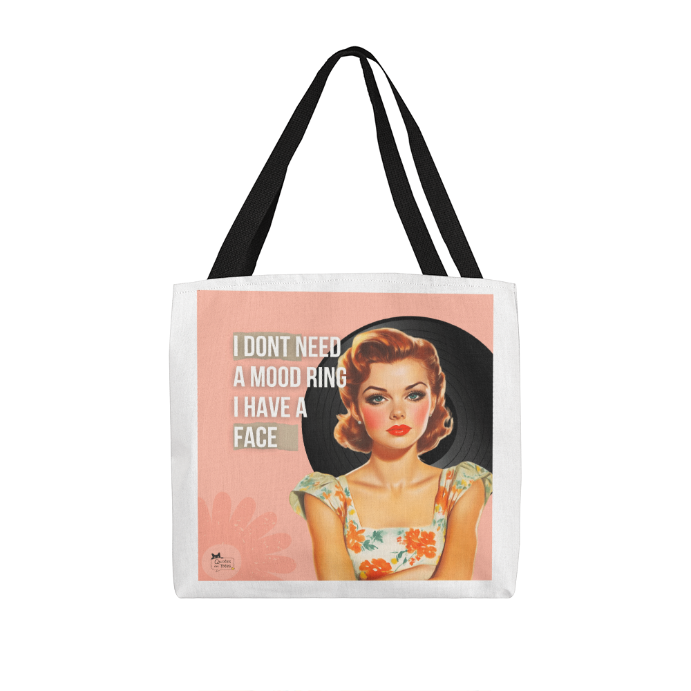 Mood Ring Retro Tote Bag