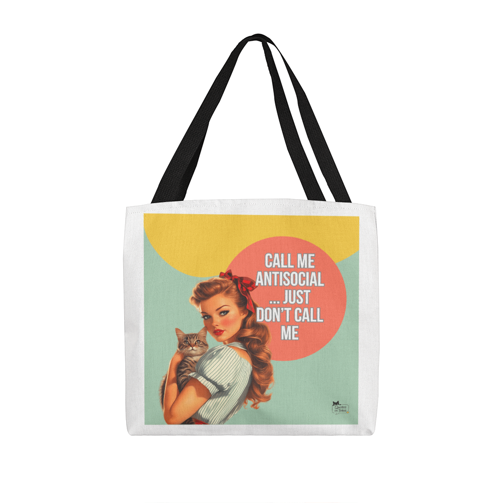 Don't Call Me Retro Tote Bag