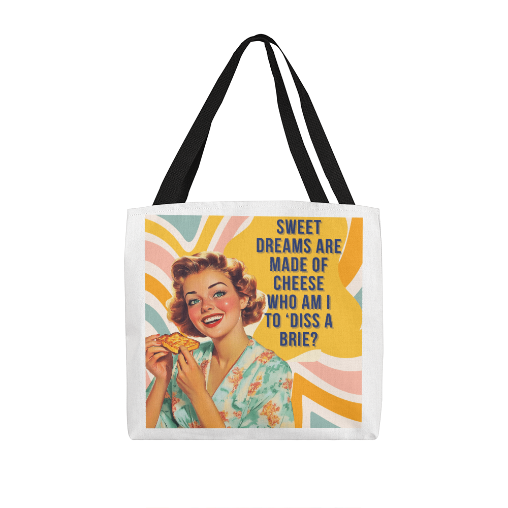 Sweet Dreams Retro Tote Bag