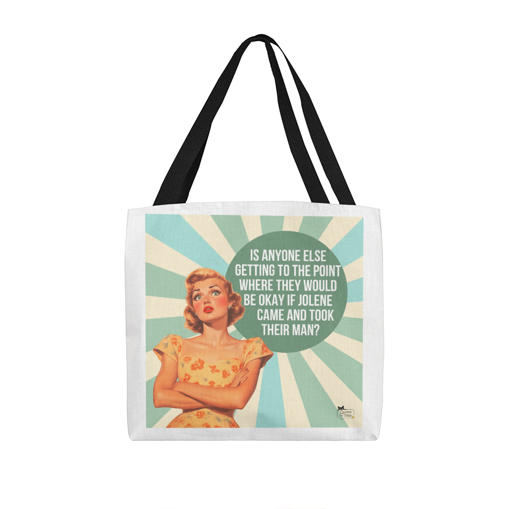 Jolene Retro Tote Bag