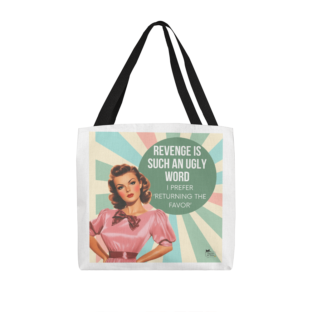 Revenge Retro Tote Bag