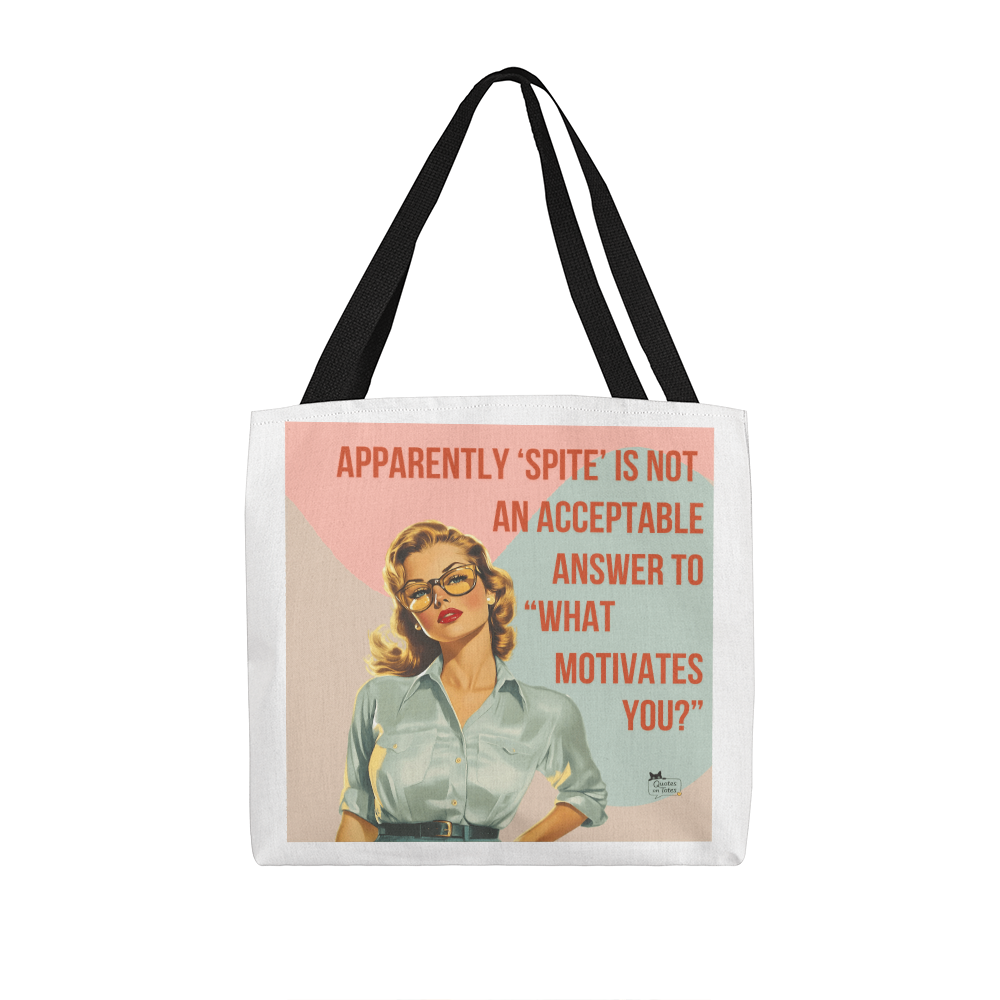 Spite Retro Tote Bag
