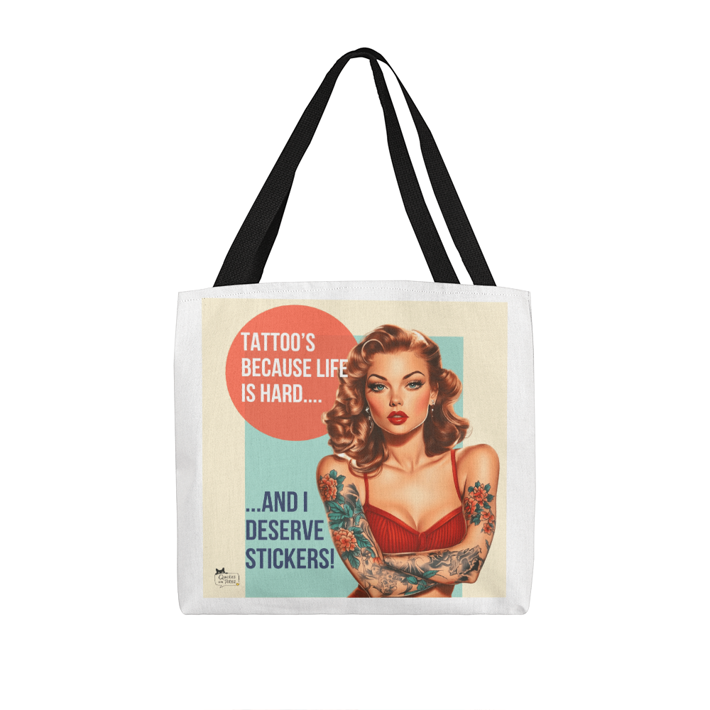 Tattoo's Retro Tote Bag