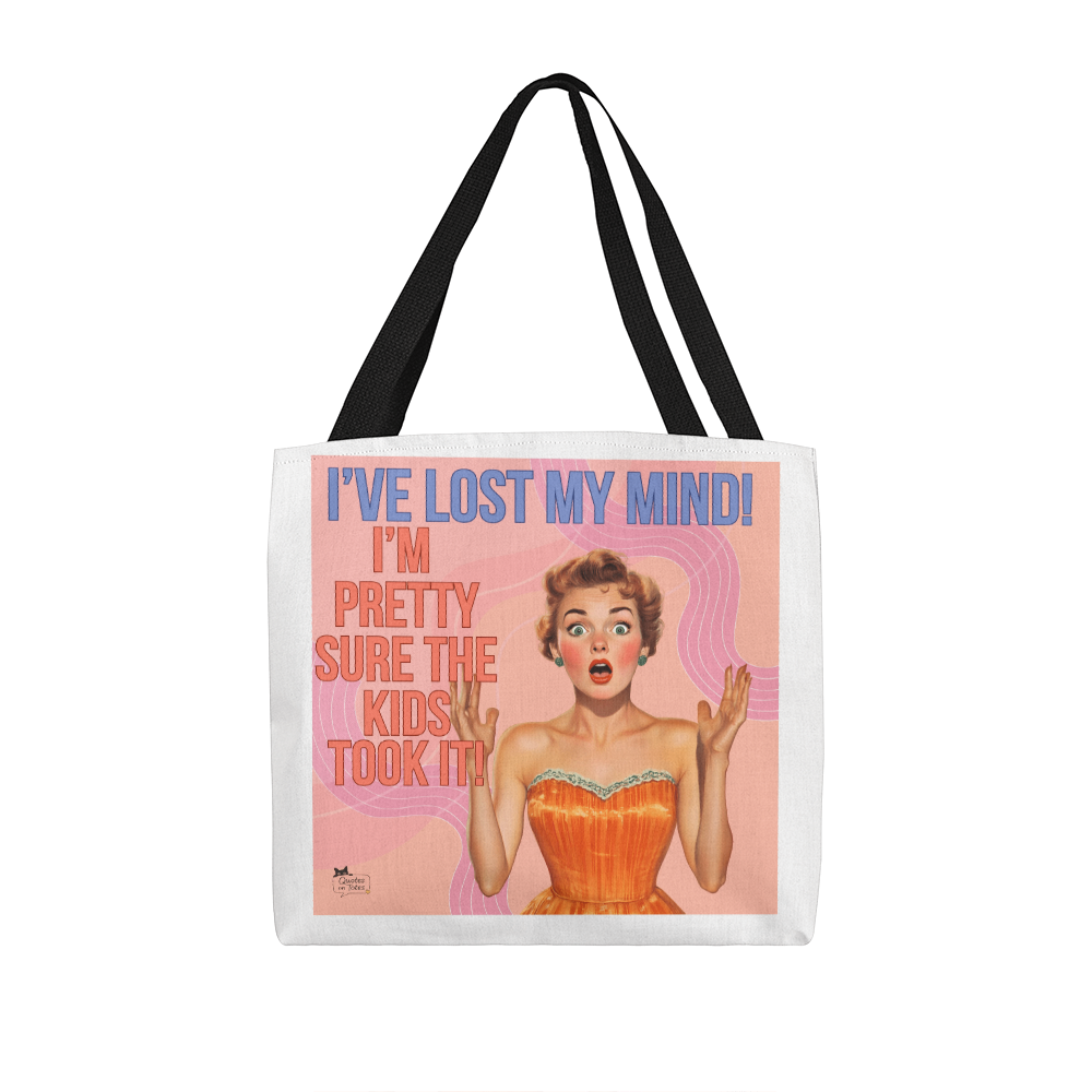 The Kids Took It Retro Tote Bag