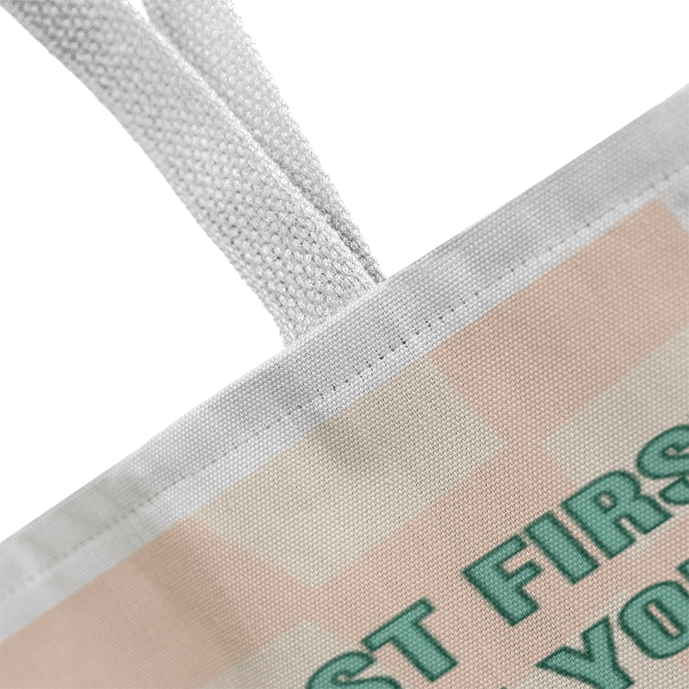 Nice Try Retro Tote Bag