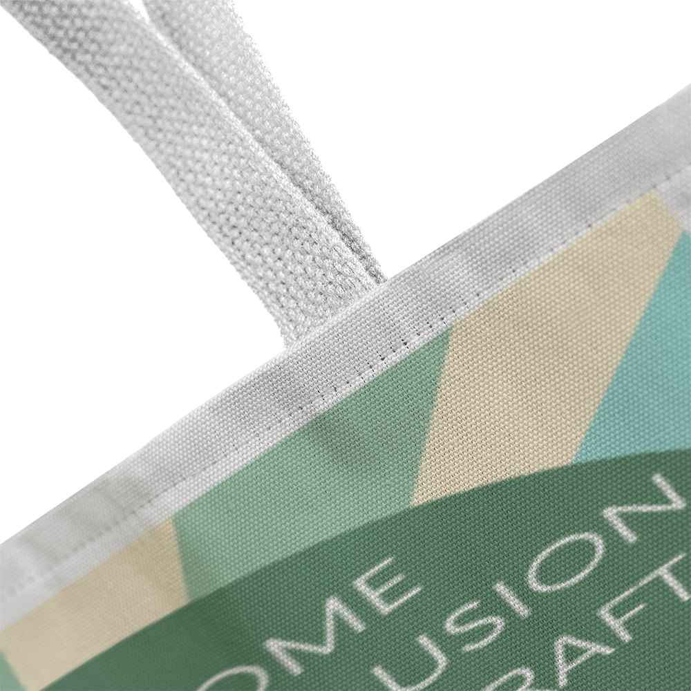 Craft Supplies Retro Tote Bag
