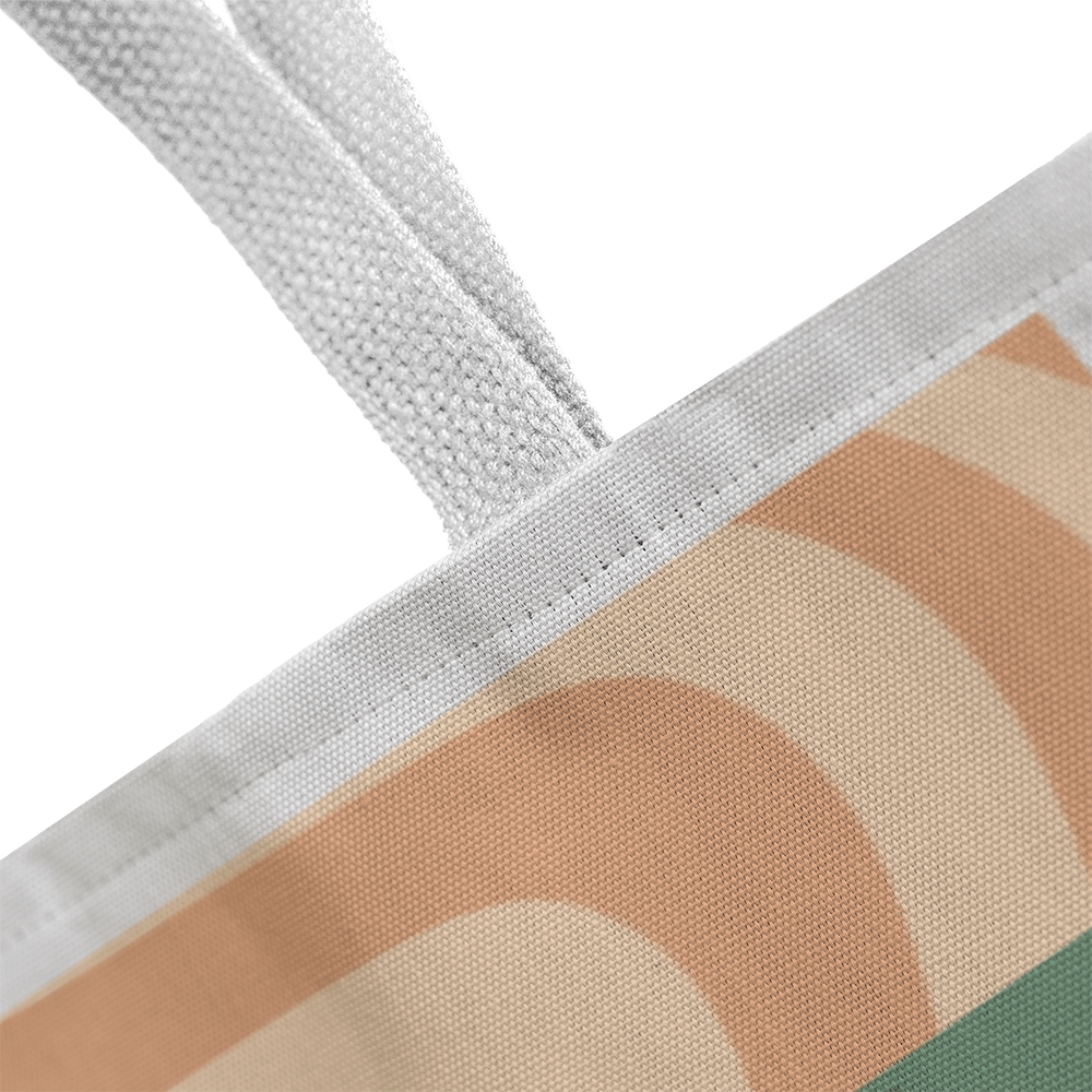 Sorry Not Sorry Retro Tote Bag