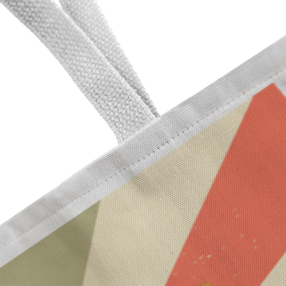 Morning Run Retro Tote Bag