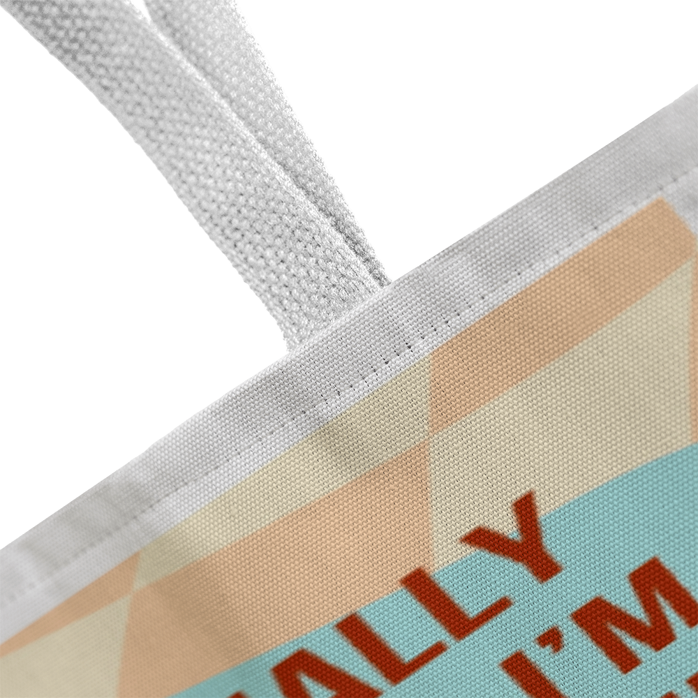 I'm Mean Retro Tote Bag