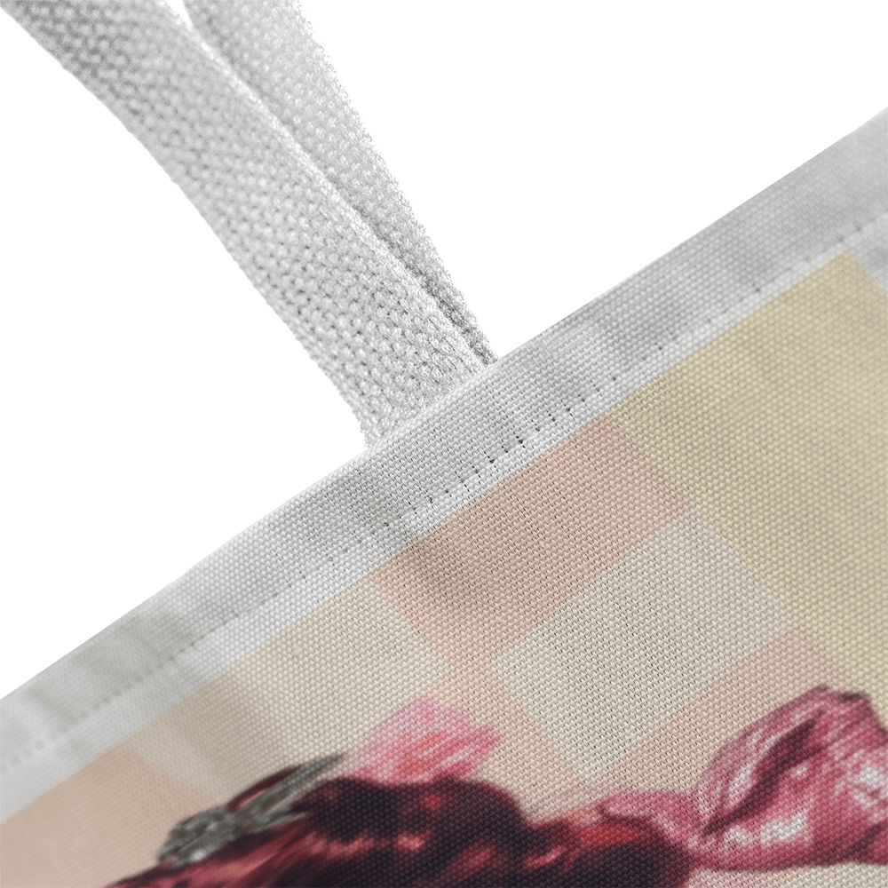 Glitter Retro Tote Bag
