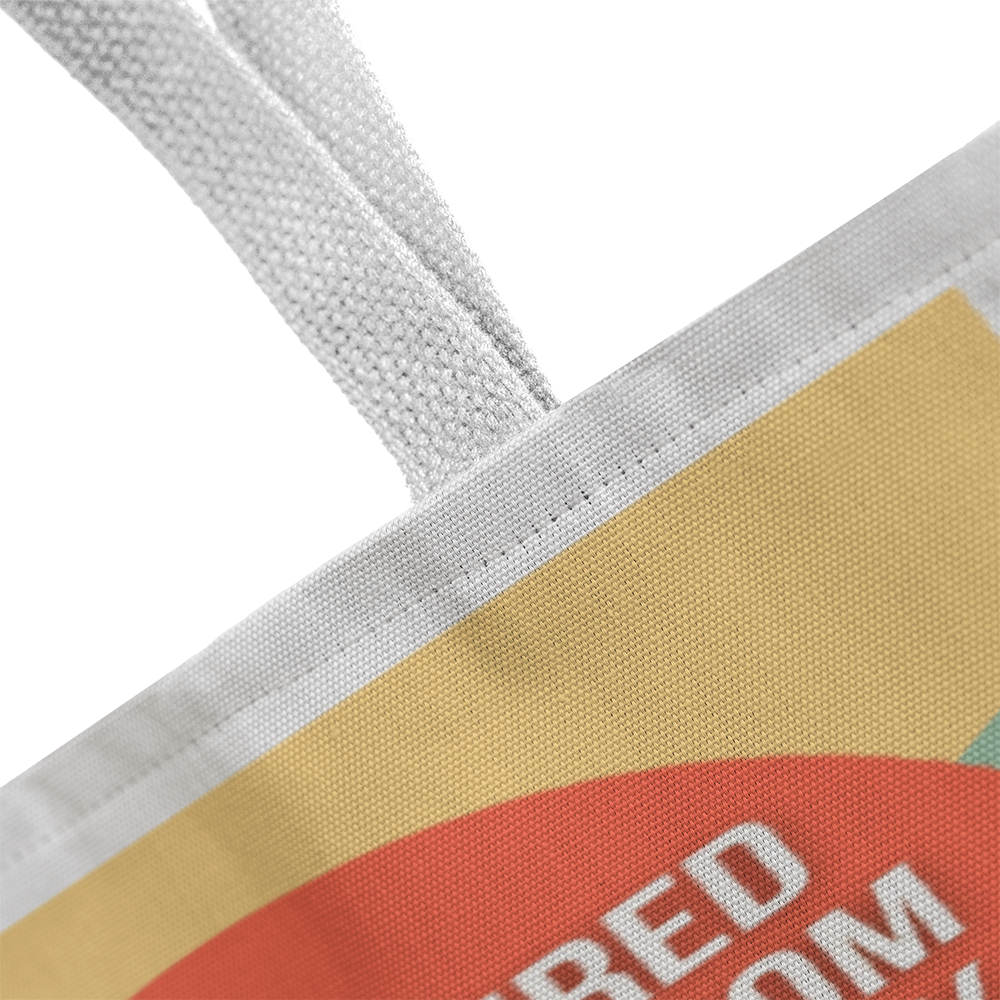 Drinking on the Job Retro Tote Bag