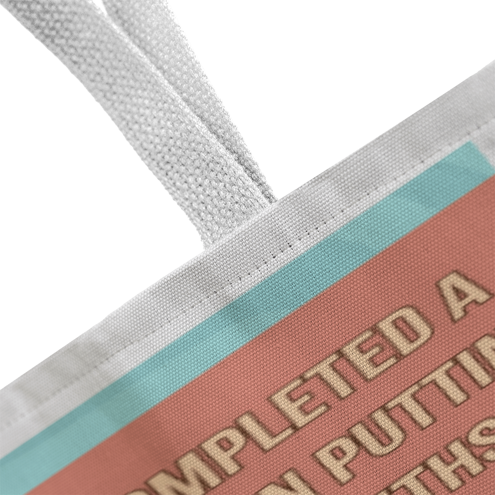 Learn Nothing Retro Tote Bag