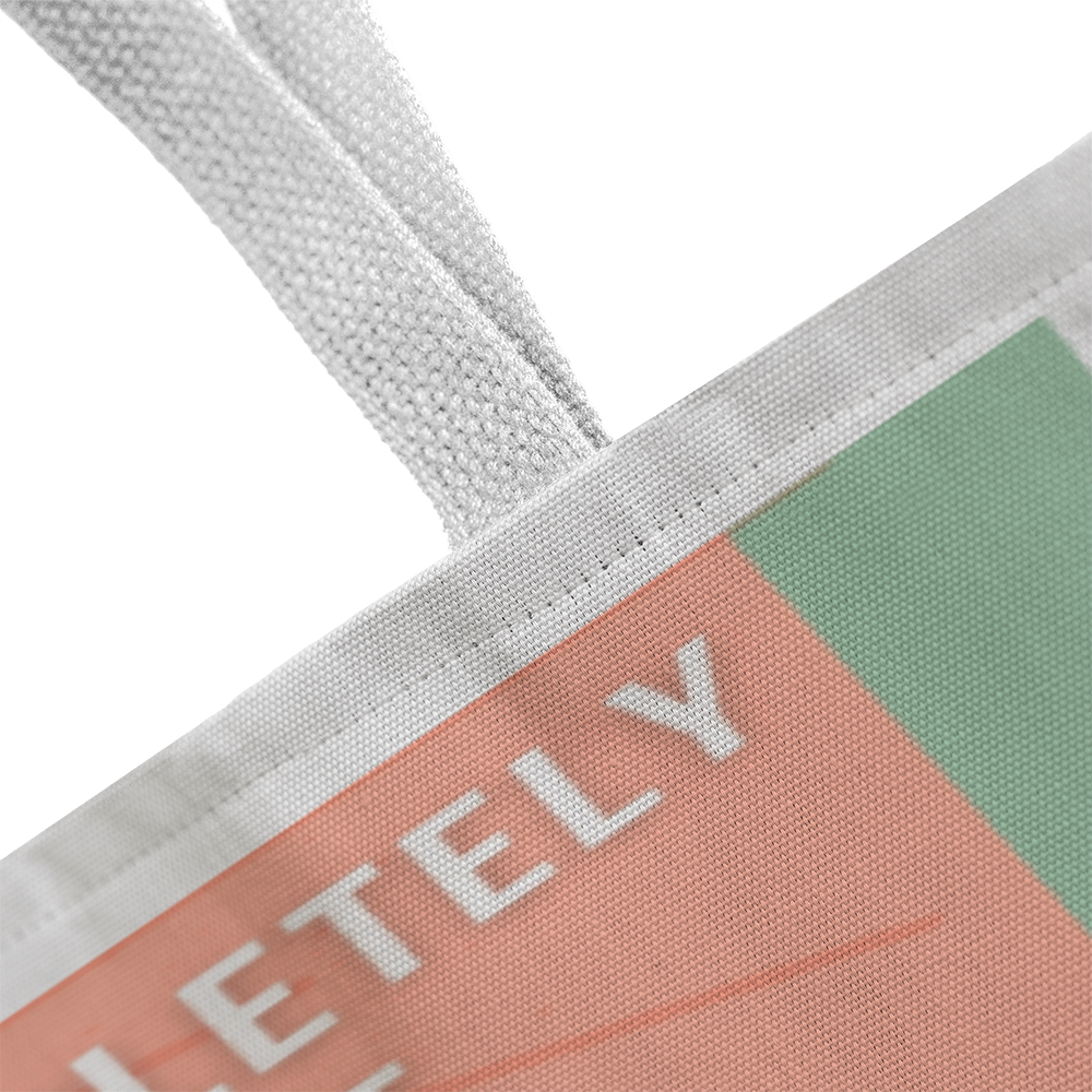 Adult Responsibility Retro Tote Bag