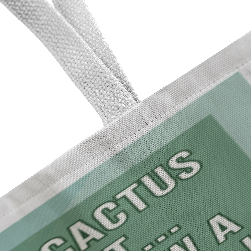 Cactus Retro Tote Bag