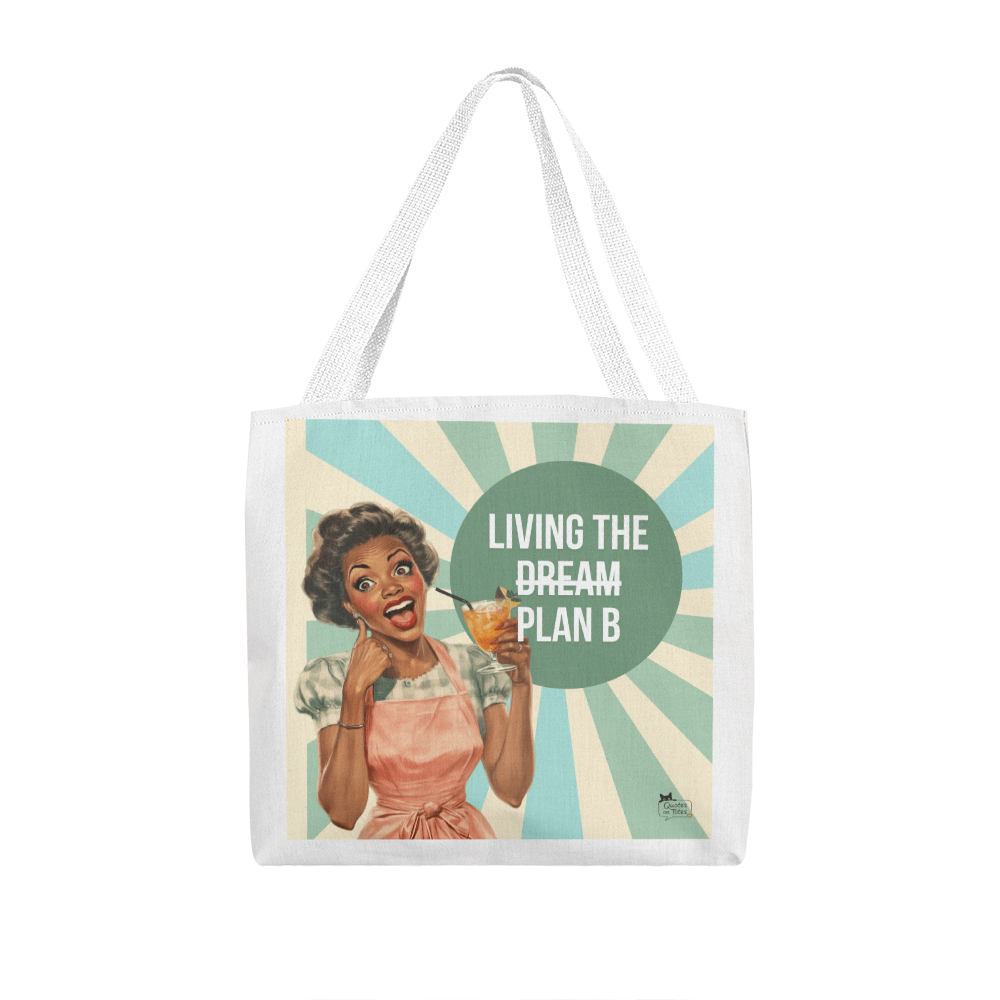 Plan B Retro Tote Bag