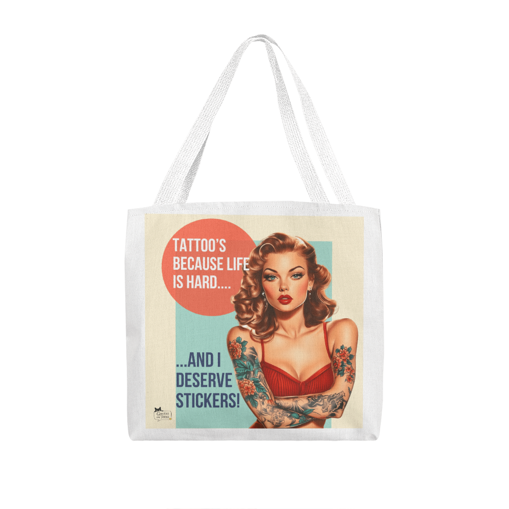 Tattoo's Retro Tote Bag