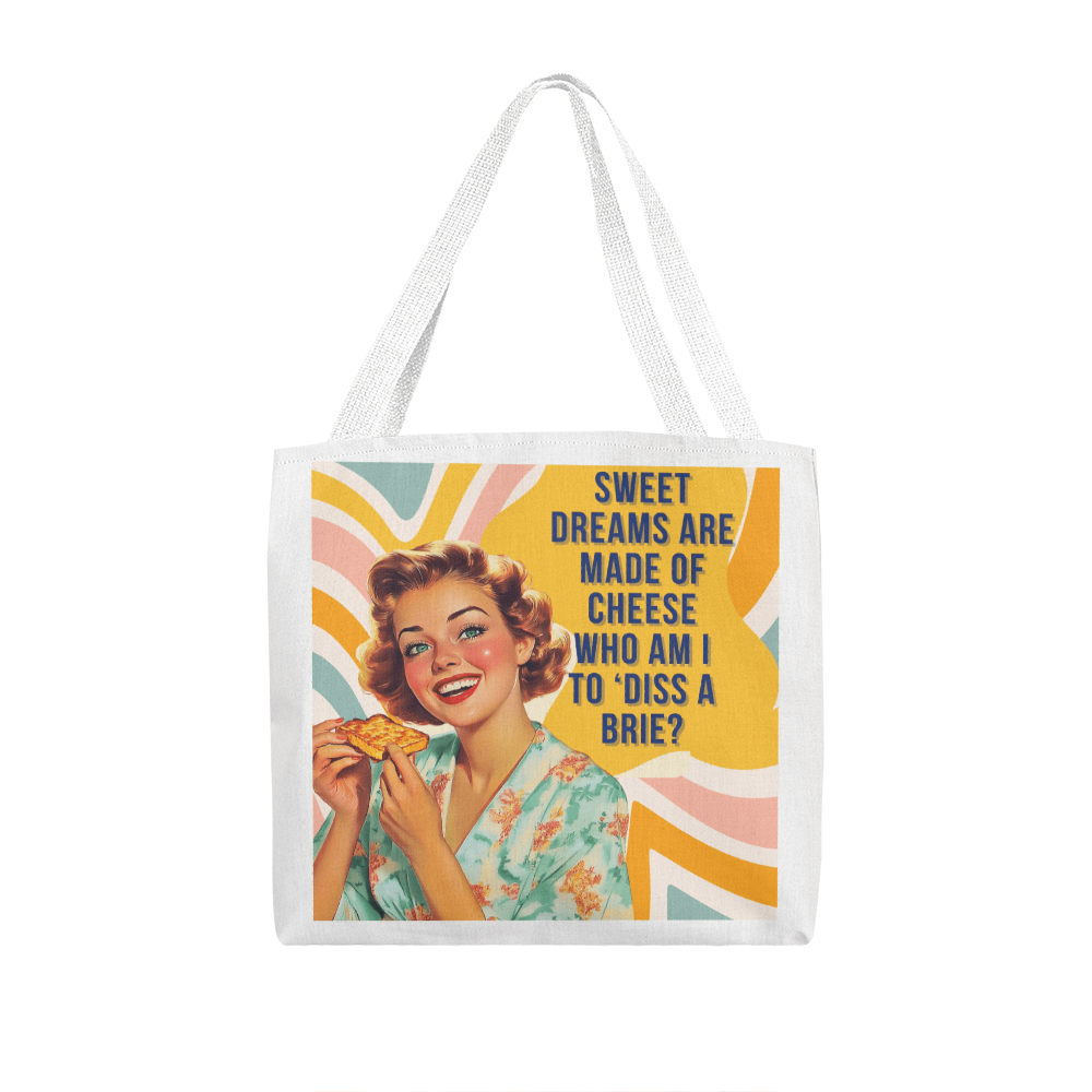 Sweet Dreams Retro Tote Bag