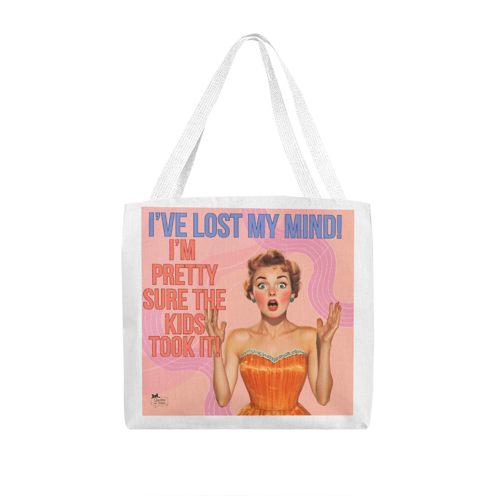 The Kids Took It Retro Tote Bag