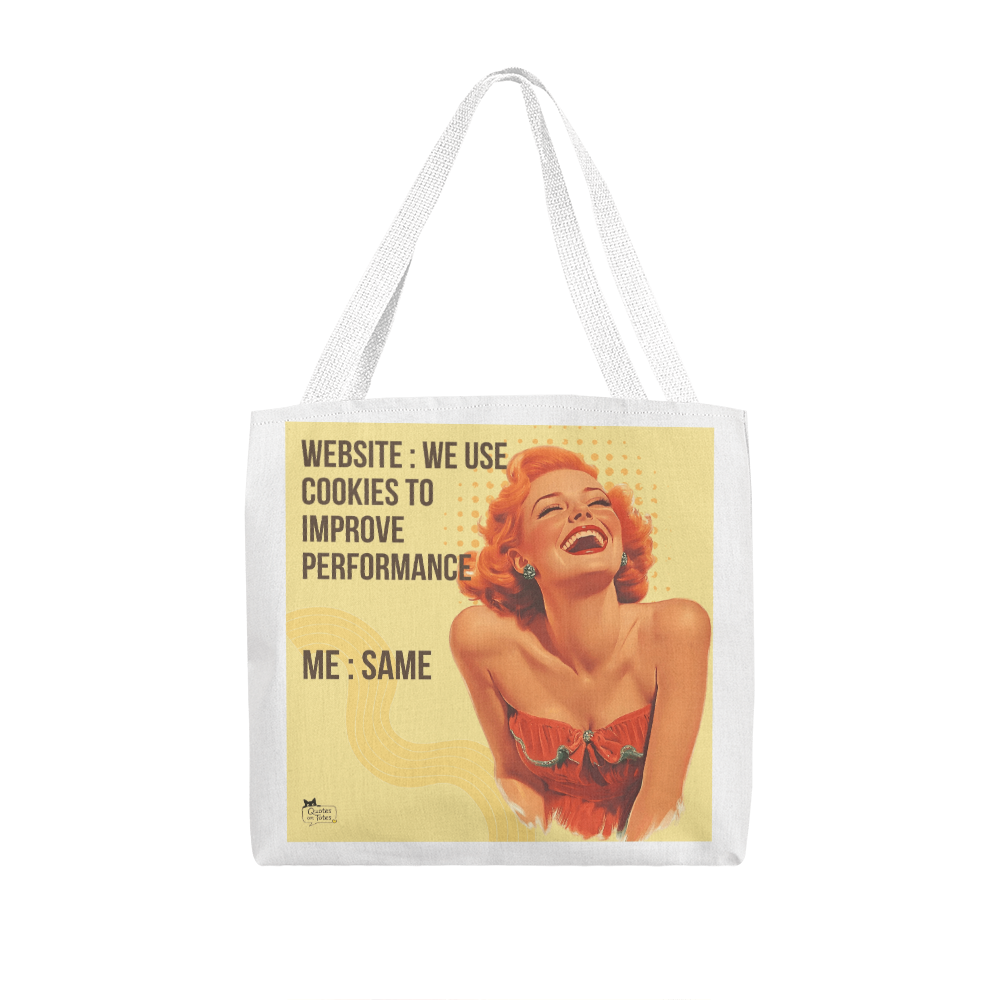 Improved Performance Retro Tote Bag