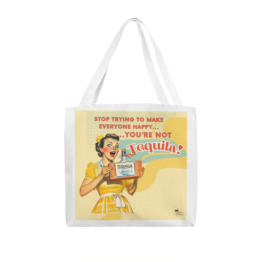 Tequila! Retro Tote Bag