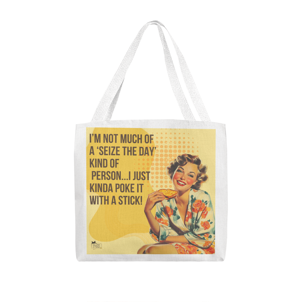 Poke It Retro Tote Bag