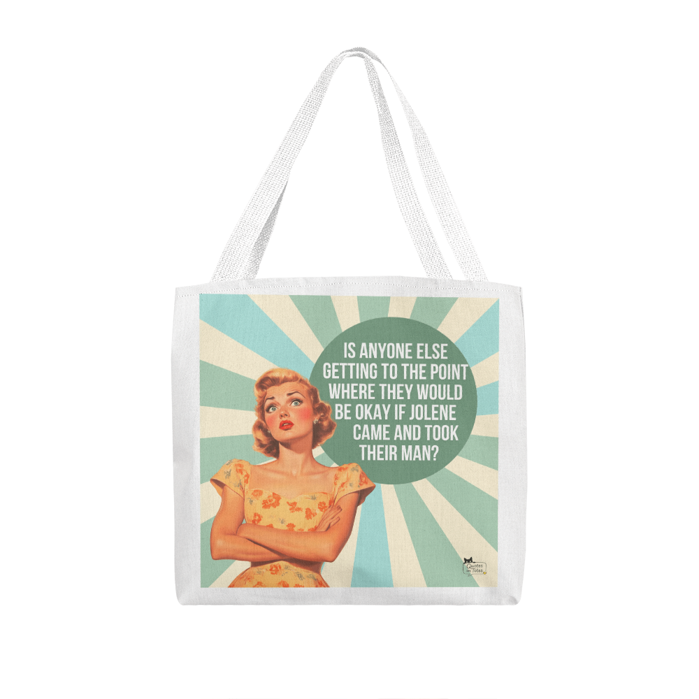 Jolene Retro Tote Bag