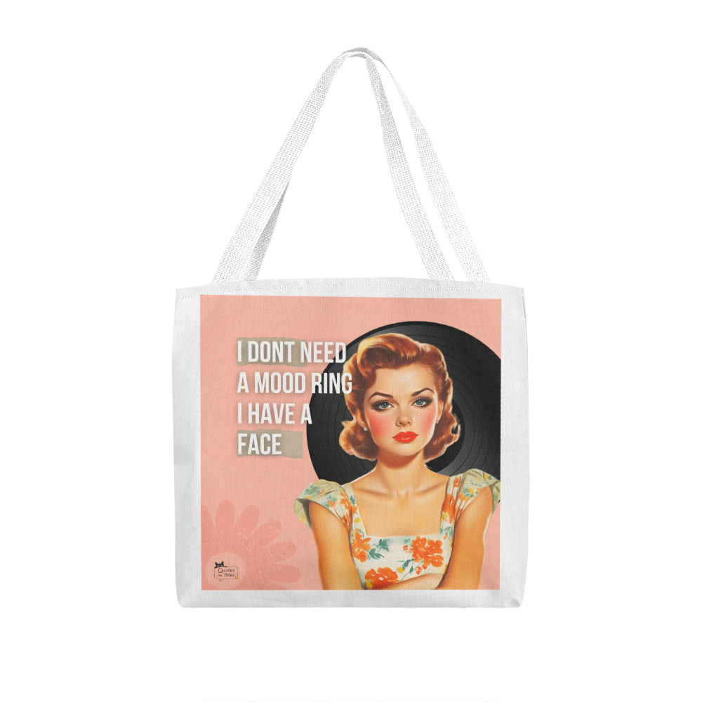 Mood Ring Retro Tote Bag