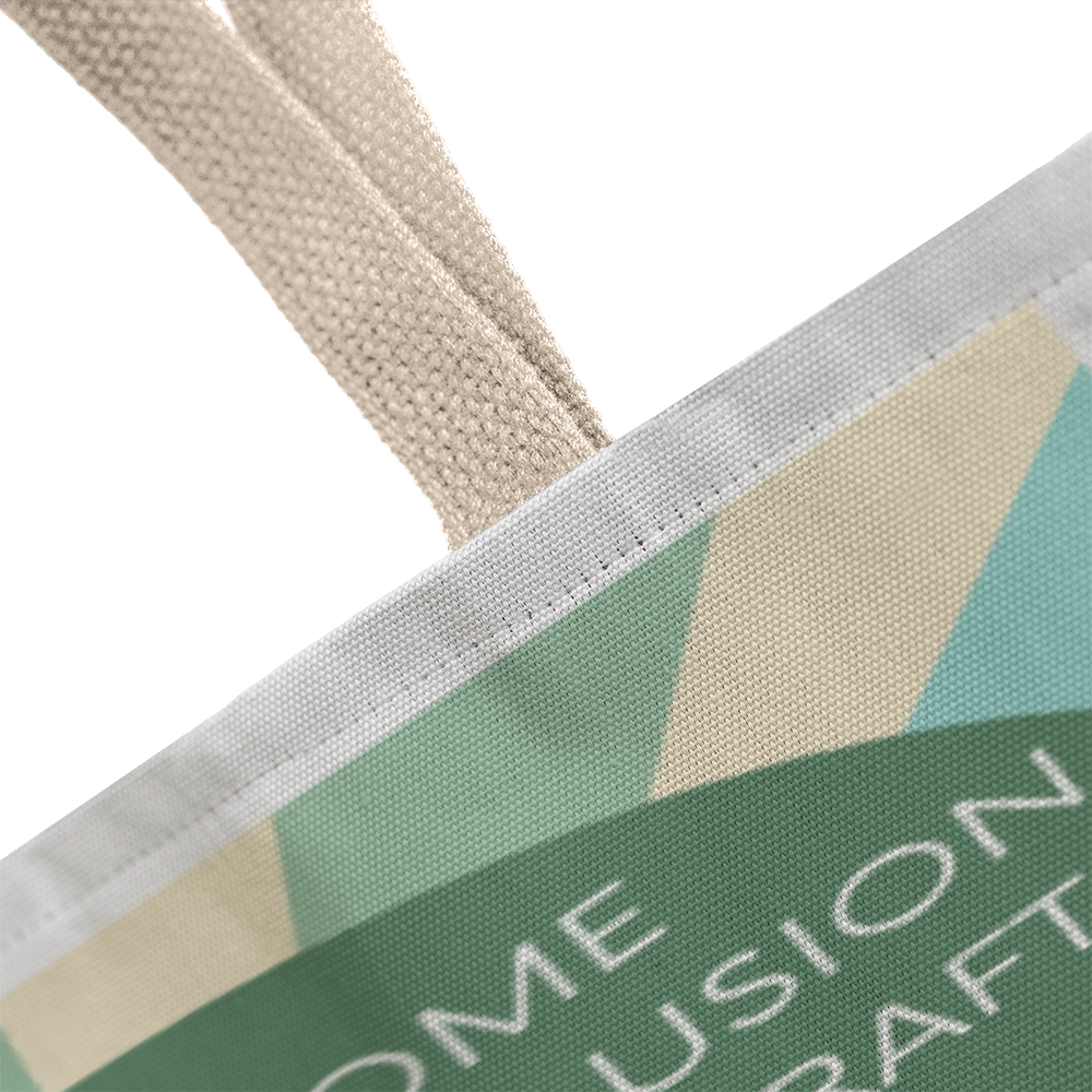 Craft Supplies Retro Tote Bag