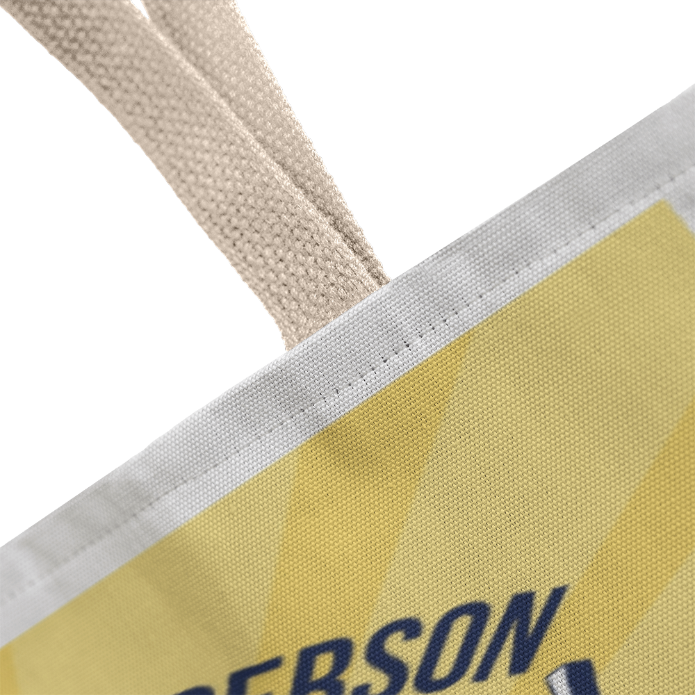 Biting People Retro Tote Bag