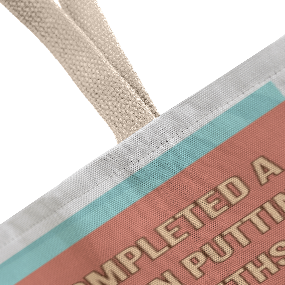 Learn Nothing Retro Tote Bag