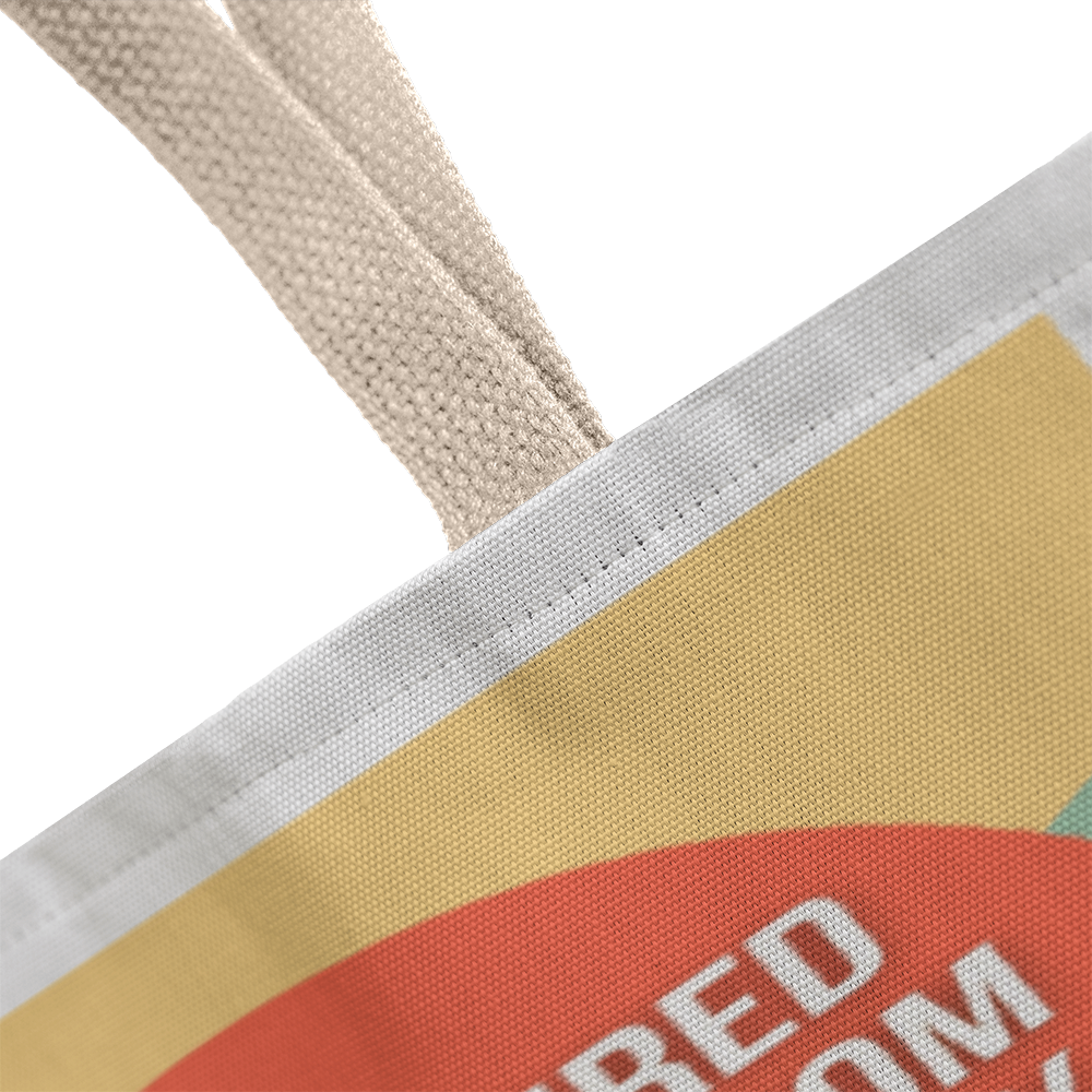 Drinking on the Job Retro Tote Bag
